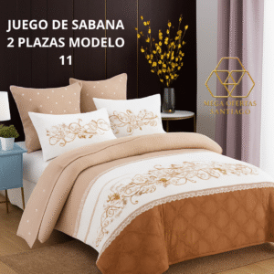 JUEGO DE SABANAS 2 PLAZAS MODELO 11