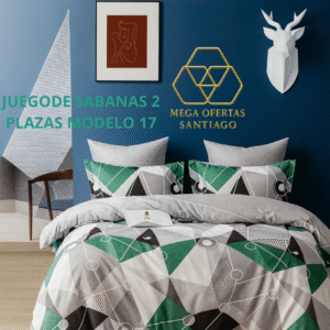 JUEGO DE SABANAS 2 PLAZAS MODELO 17
