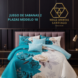 JUEGO DE SABANAS 2 PLAZAS MODELO 18