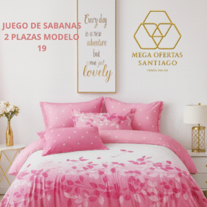 JUEGO DE SABANA 2 PLAZAS MODELO 19