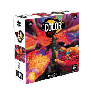 Puzzle 1000 piezas color. manos