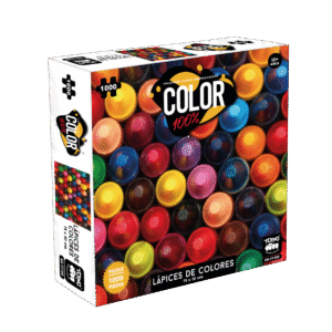 Puzzle 1000 piezas color. lápices